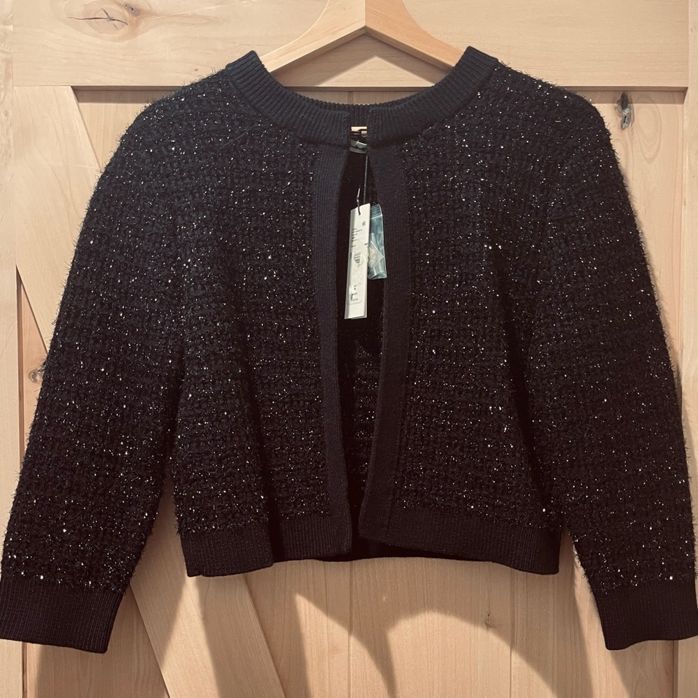 ALICE OLIVIA Crop Cardigan